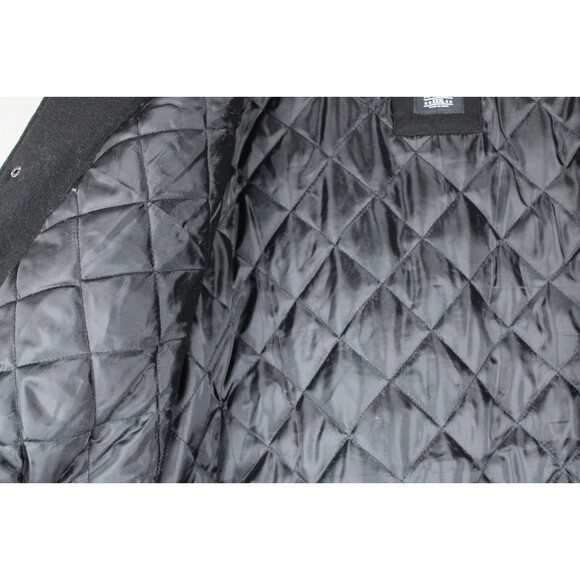 Oakland Raiders Varsity Jacket Mens White Black NFL Sleve Back Embroidered 3XL - Picture 7 of 16